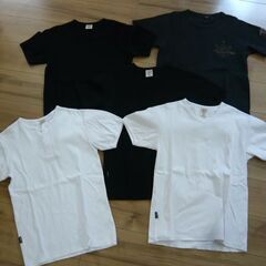 【中古】AVIREX U.S.A　メンズTシャツ5枚セット　Mサイズ
