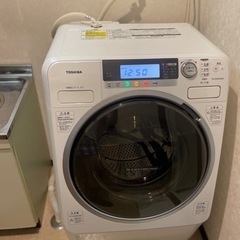 TOSHIBA 東芝 ドラム式洗濯機 TW-250VG（W）訳あ...
