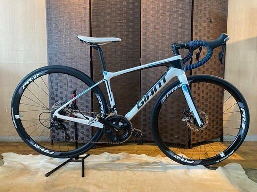 ■GIANT DEFY 2 ADVANCED ジャイアント デファイ 2 アドバンスド XS ホワイト 22速 シマノ 105 カーボン ロードバイク 自転車 札幌発★