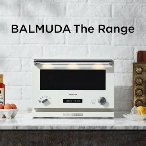 新品未使用未開封 BALMUDA バルミューダ k04A-WH オーブンレンジ
