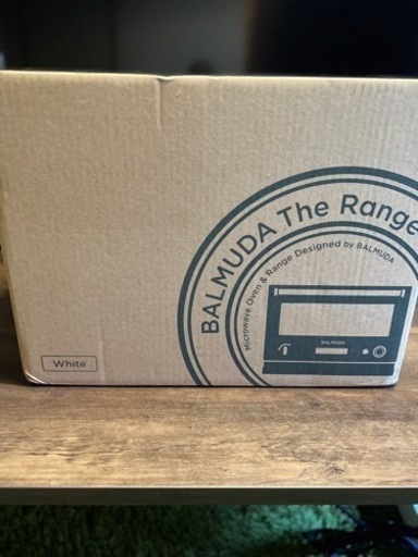 新品未使用未開封 BALMUDA バルミューダ k04A-WH オーブンレンジ