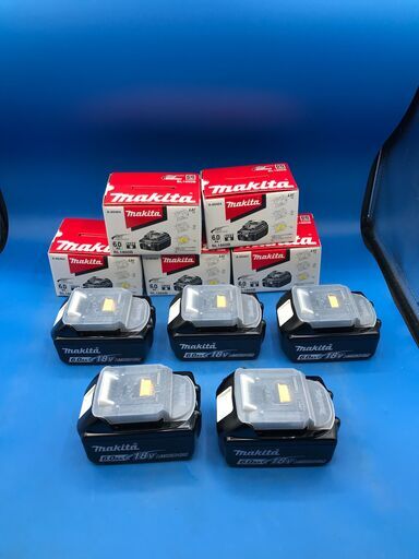 ★【エコツール岡崎岩津店】Makita/マキタ　リチウムバッテリー BL1860B[5個セット]【愛知県/岡崎市/工具】