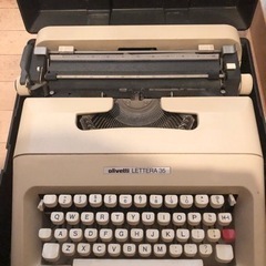 「現状渡し」Olivetti・オリベッティ・「LETTERA 3...