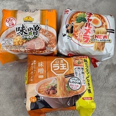 即席袋麺セット　ラ王　チャルメラ、トップバリュー