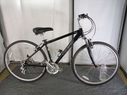 C736★27000円★整備済み スポーツ中古自転車 ルイガノ　TR1　ブラック　420ｍｍ【クロスバイク】