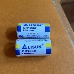 cr123a リチウム電池