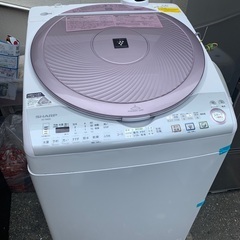 【取引完了】シャープ 洗濯乾燥機 8kg 