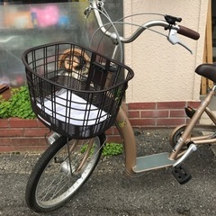 K2305-171シニア自転車cogelu lively 三輪ALカゴ付き　3段ギア付き