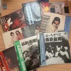 邦楽　レコード　9枚　LP