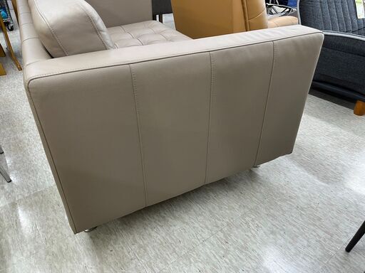 お買い得！IKEA レザー3人掛けソファー 状態良好 【公式通販】