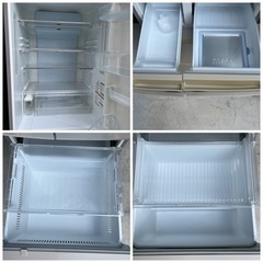 ファミリータイプ冷凍冷蔵庫㊗️保証有り?大阪市内配送設置無料