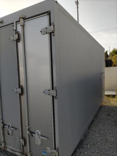 匝瑳市】棚付きコンテナ (No.Y-211) 長さ約445cm(+35cm)×幅190cm×高さ