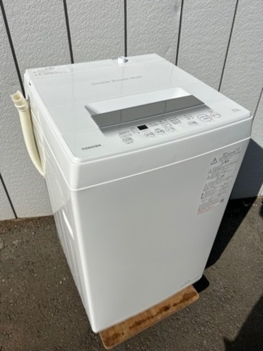 超美品■東芝 2023年3月購入 4.5kg 全自動洗濯機 AW-45GA2 2022年製■TOSHIBA 単身者向け1人用洗濯機