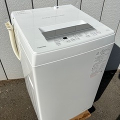 美品■東芝 2023年購入 4.5kg 全自動洗濯機 AW-45...