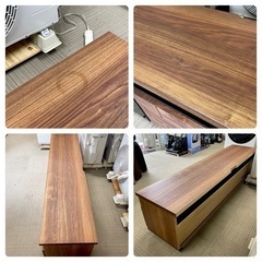 超美品‼️】デザイナーズ家具のモダン 180cm幅ローボード テレビ台