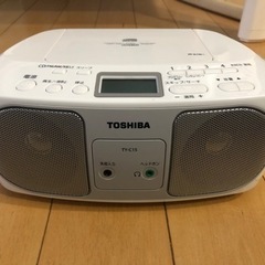 CDラジカセ TOSHIBA TY-C15 完動確認済み