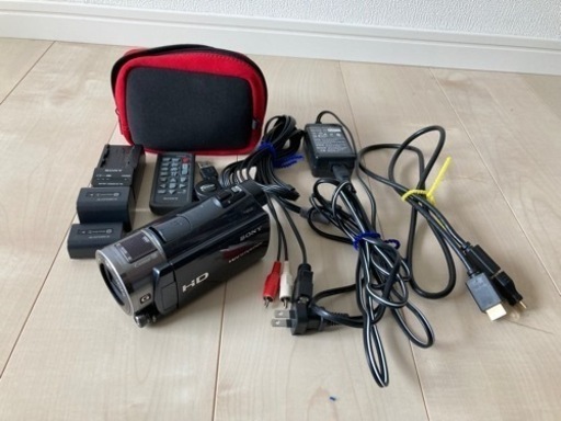 SONYハンディカム HDR-CX550V スポ少撮影に最適なビデオカメラ専用三脚セット