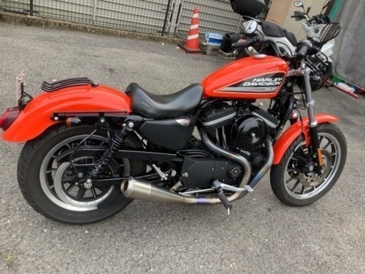 スポーツスター XL883R 2006y キャブレター最終 フルチューンCV S\u0026S A/C トランプマフラー オーリンズ ラペラシート すぐ乗れます