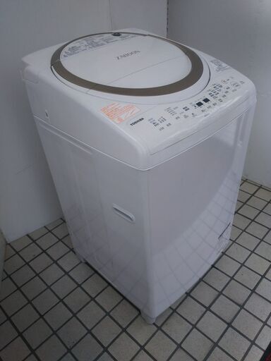 階段配送不可 東芝 洗濯乾燥機 8.0k AW-8B8 2020 N23-583
