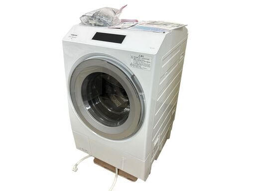 JY 現金値引き有 TOSHIBA 東芝 ドラム式洗濯乾燥機 ZABOON 洗濯12.0kg/乾燥7.0kg 抗菌ウルトラファインバブル TW-127XP1L 2022年製 付属品有り