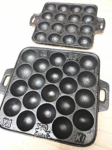 たこ焼き器　鉄　2個セット