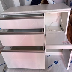 ニトリ キッチンカウンター 幅100cm ×奥行45cm ×高さ91cm