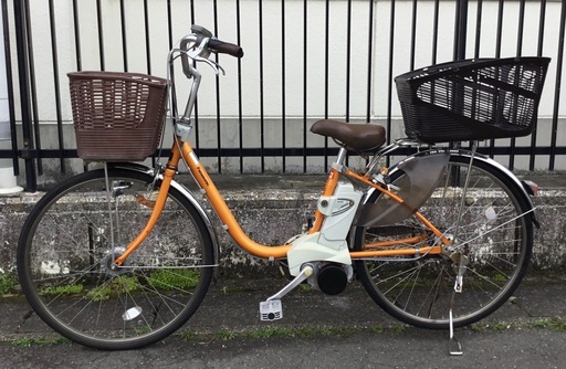 動作品＞パナソニック・26インチ・電動アシスト自転車・BE–EPD633K・3