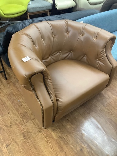 合皮1人掛けソファ入荷しました！