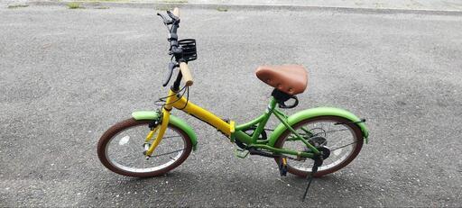 折りたたみ自転車　６段変速