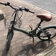 【ネット決済】折りたたみ式自転車