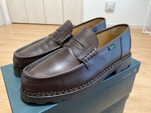 パラブーツ　ランス　UK7 黒　美品 パラブーツ ローファー ランス パラブーツランスローファーNOIR