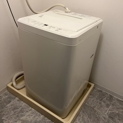 【お取引先決定しました】無印良品　洗濯機　4.5㎏　AQW-MJ45