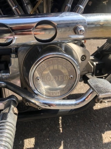ハーレー　ロデオモーターサイクル　ショベルヘッド！