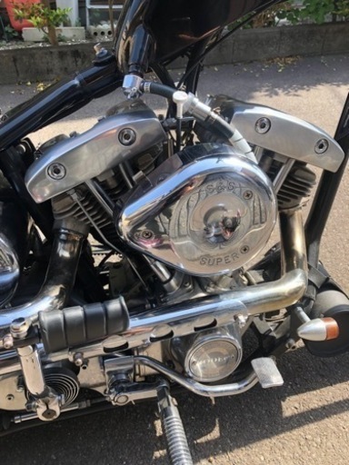 ハーレー　ロデオモーターサイクル　ショベルヘッド！