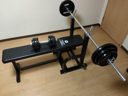 受け取り予定者決定】ベンチプレス coreblade 72.5kg 筋トレ