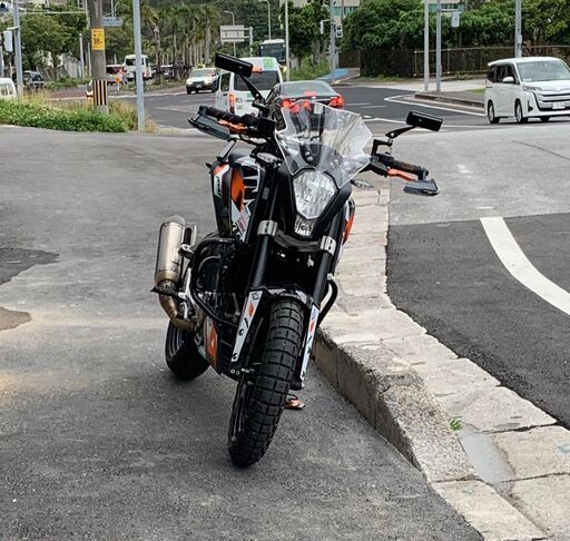 KTM　DUKE200　スクランブラーカスタム