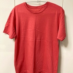 ユニクロ ドライＴシャツ オレンジ