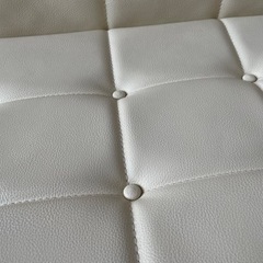 カリモク 2シーター　ソファ　2人掛け　アイボリー　ブラウン