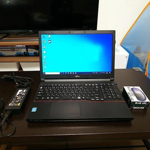 高速SSD ノートパソコン 富士通 LIFEBOOK A574/HX 新品SSD512GB core i5 メモリ8GB 無線LAN DVD Microsoft Office365 LibreOffice ※本体1ヶ月、SSD1年間保証