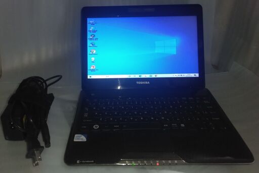【正規認証・無料配送】カメラ・オフィスOffice付き東芝ノートパソコン黒 TOSHIBA dynabook