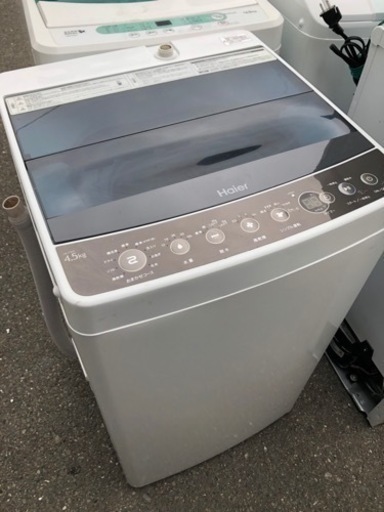 配送可能　ハイアール 4.5kg 全自動洗濯機　ブラックHaier JW-C45A