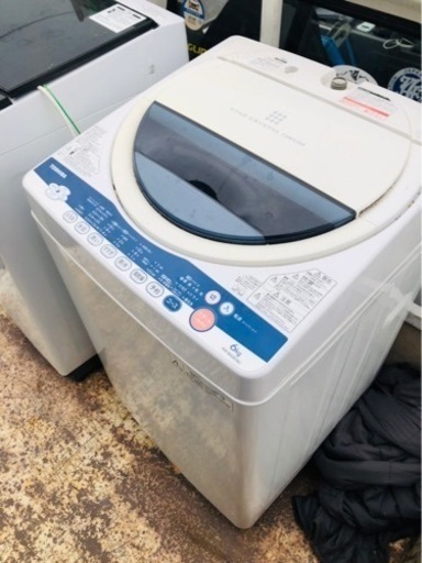 配送可能　東芝 TOSHIBA AW-60GK-W [簡易乾燥機能付き洗濯機（6.0kg）]