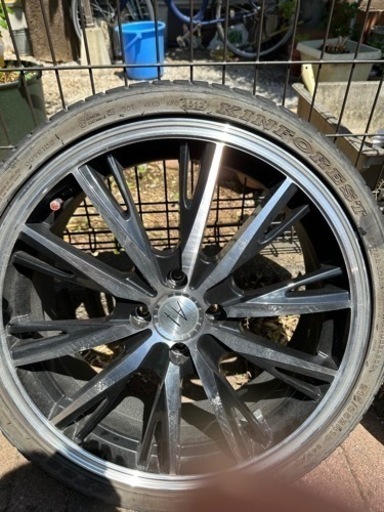 タイヤ、ホイール 215/35/R18 4穴PCD100 タイヤホイール