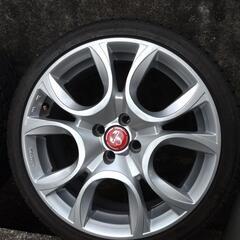 ⚙️アバルト595 コンペ用ホイールとススノータイヤ
