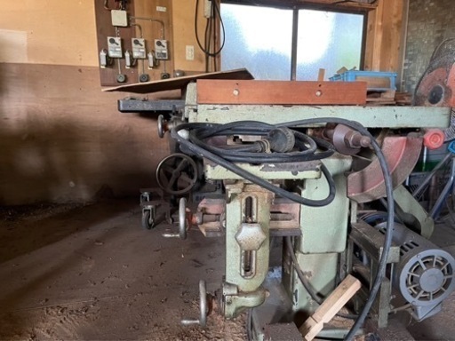 木工機械　トキ製作所　特殊機械　実働