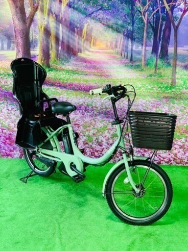 ❹ 5180子供乗せ電動アシスト自転車ブリヂストン20インチ
