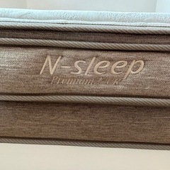 6月13日まで引き渡し【ニトリ】ダブルベッドフレーム・マットレスセット