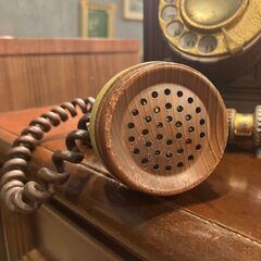 昭和レトロ 田村電機 パルテフォン 電話機 D-005 ダイヤル式 西洋風