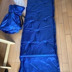 車泊キャンプ用枕付マット2つセット袋付