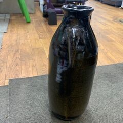 No 5494 花瓶 ブラックな花瓶です！ 【リサイクルショップ...